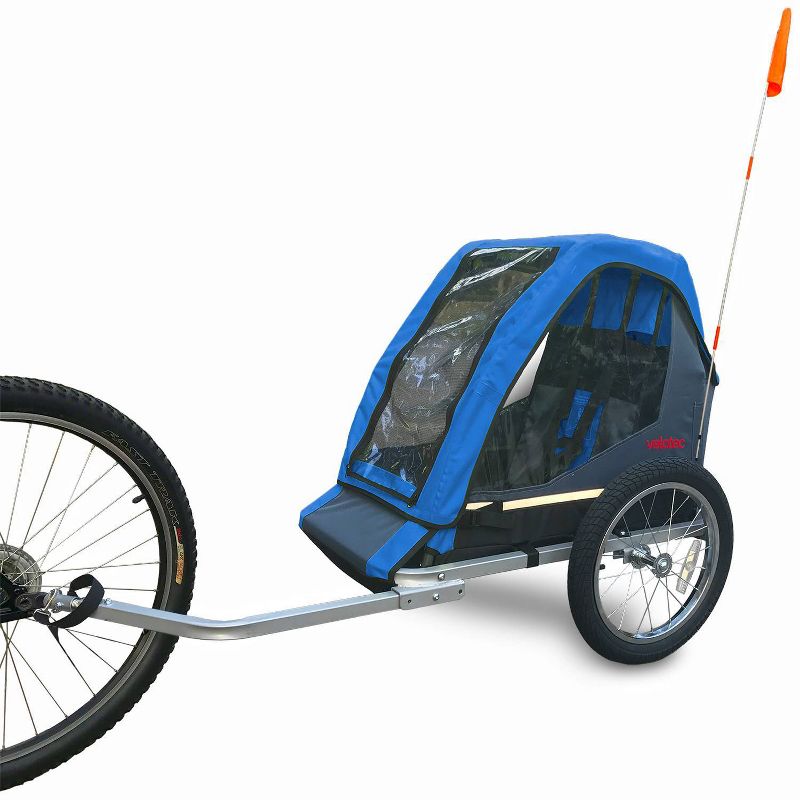 Tow Tuff TTF-2762ACBR Heavy Duty 2-in-1 Aluminum Automotive Cargo Luggage Carrier with Bike Hitch Rack