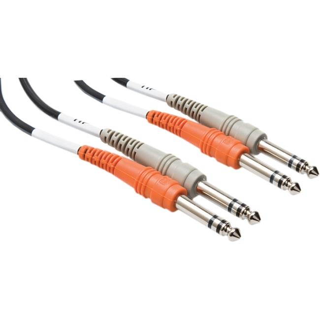 HOSA TECHNOLOGY INC. CSS201 Dual Balanced 1/4-1/4 3.3Ft