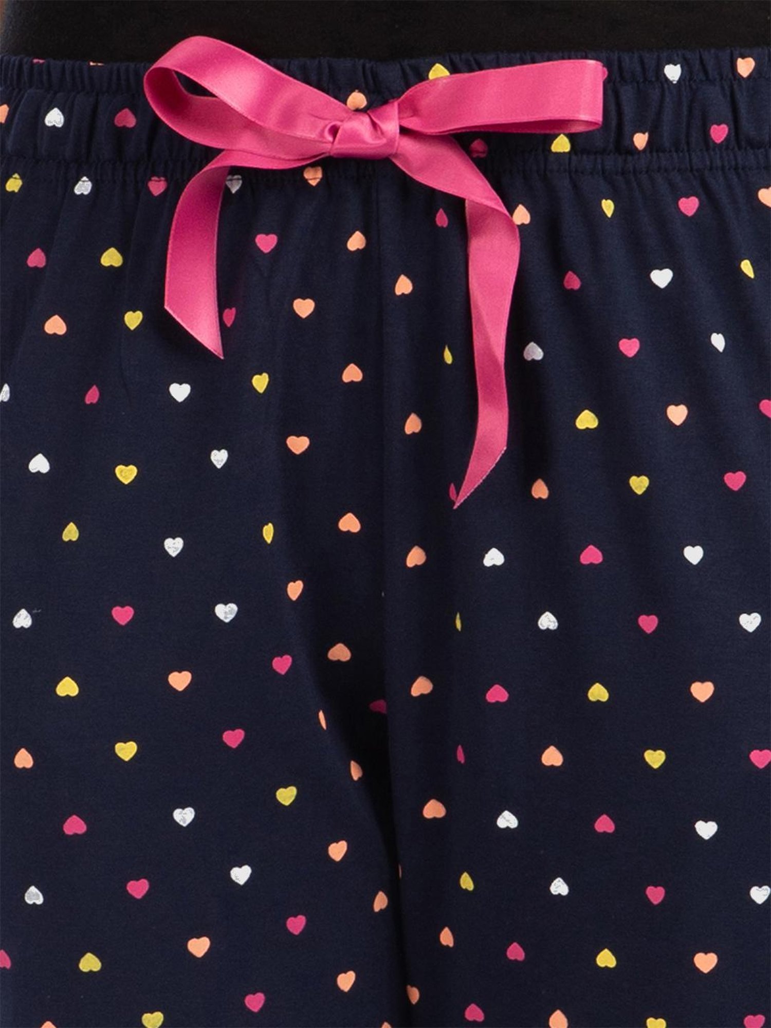 Nite Flite Blue Heart Print Track Pants