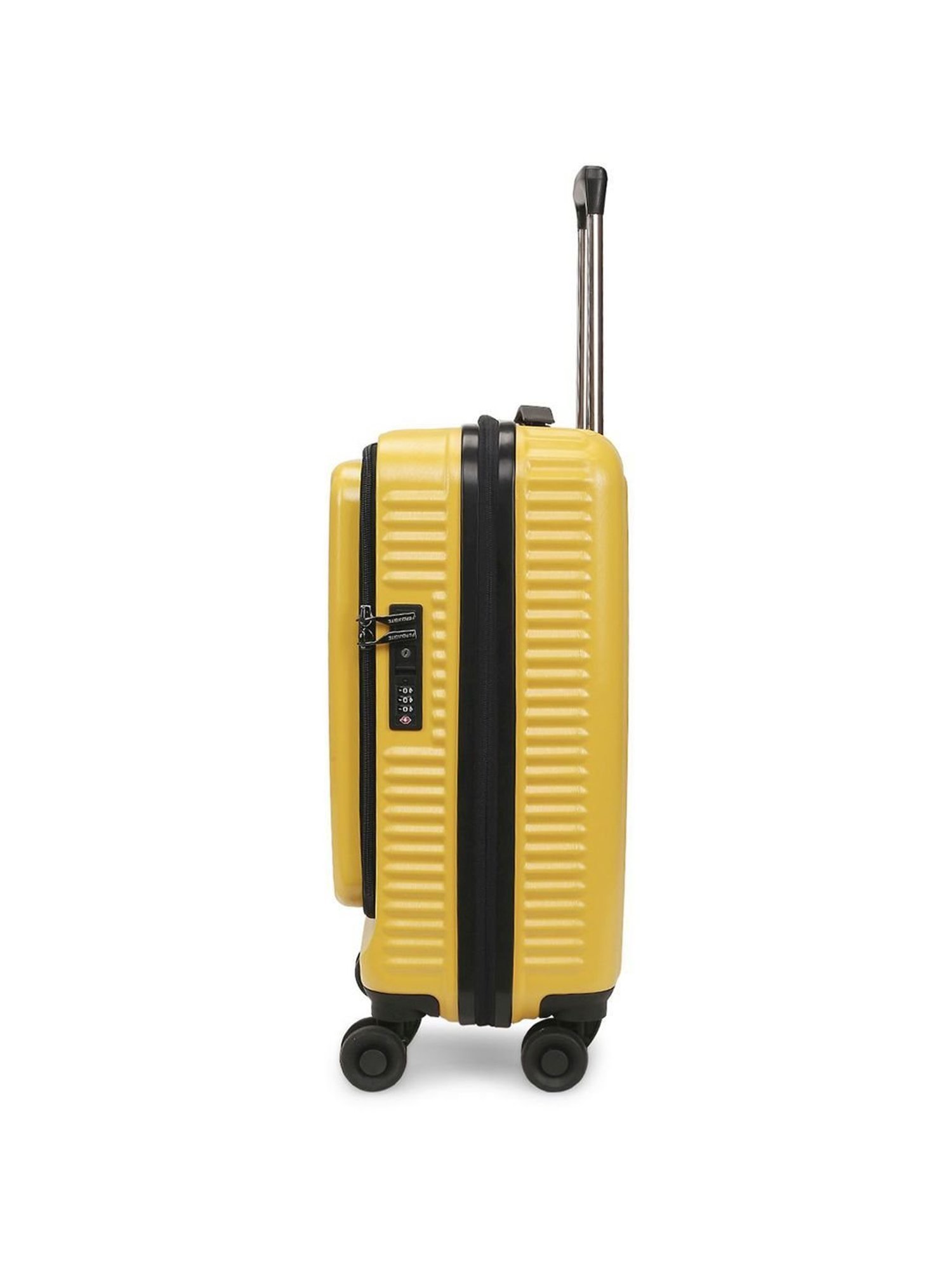 Perquisite Y2K Luxe Range Yellow Hard 20" Cabin Luggage