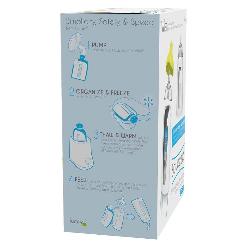 Kiinde Twist Squeeze Natural Feeding Bottle