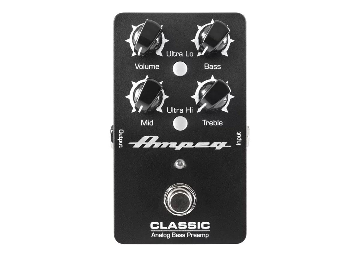 Ampeg Classic Analog Bass Preamp Pedal