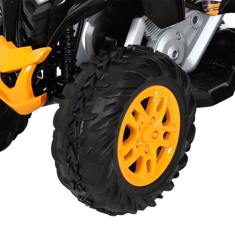 Rollplay 12V Powersport ATV Powered Ride-On - Black/Yellow