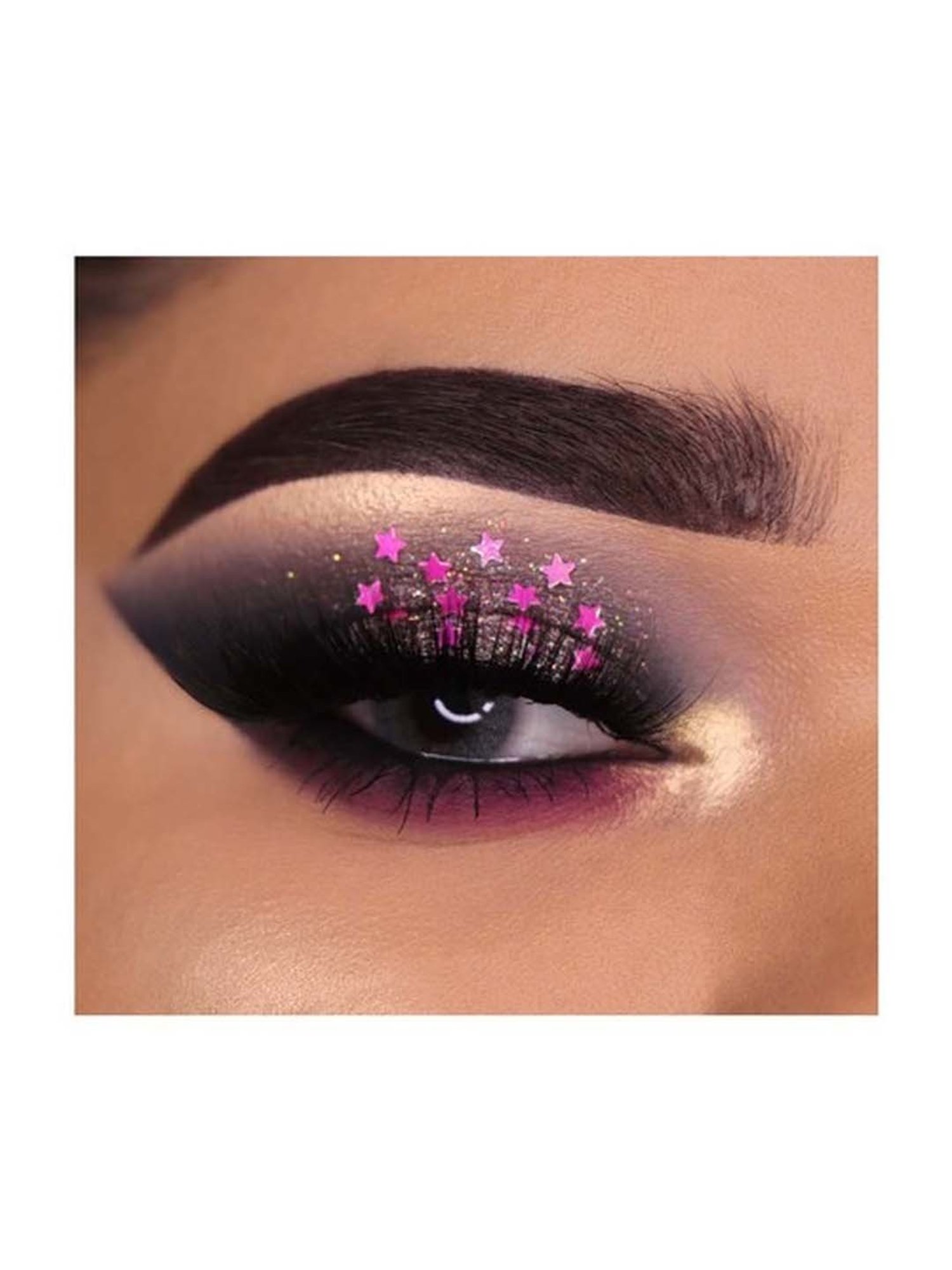 Kingdom Of Lashes Chunky Glitter Snowflake Pink - 5 ml