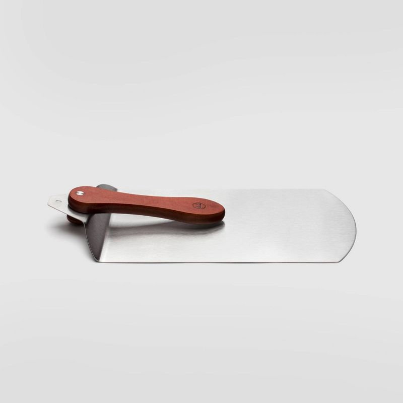 Stainless Steel Rosewood Handle Pizza Peel Silver - Outset
