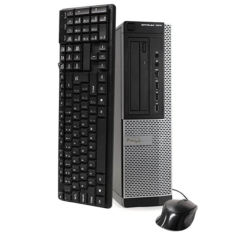 Optiplex 7010 Business Desktop Computer (Intel Quad Core i5-3470 3.2GHz, 16GB RAM, 2TB HDD, USB 3.0, DVDRW, Windows 10 Professional) (Renewed)']