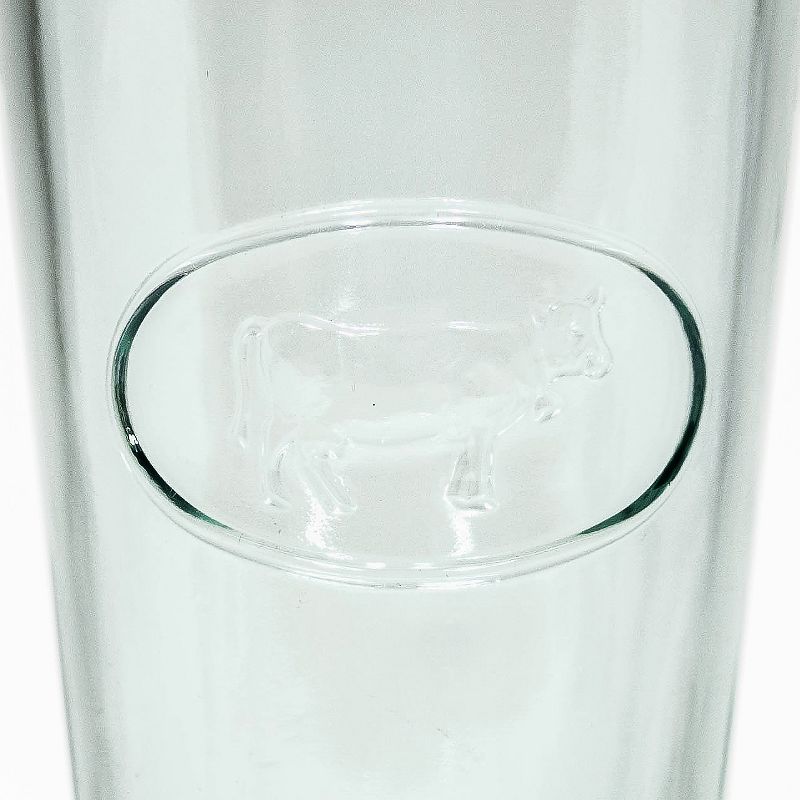 4pk Embossed Glass Drinkware Tall - Hearth & Hand™ with Magnolia