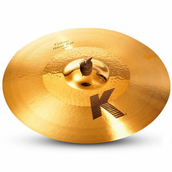 Zildjian K0999 21" K Custom Hybrid Ride Drumset Cast Bronze Cymbal Mid Pitch New