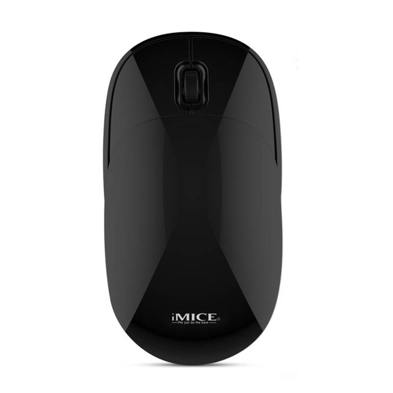 IMICE E-1100 Computer Mouse Power Saving Fashionable Computer Accessory Wireless Connection Office Mouse for Laptop