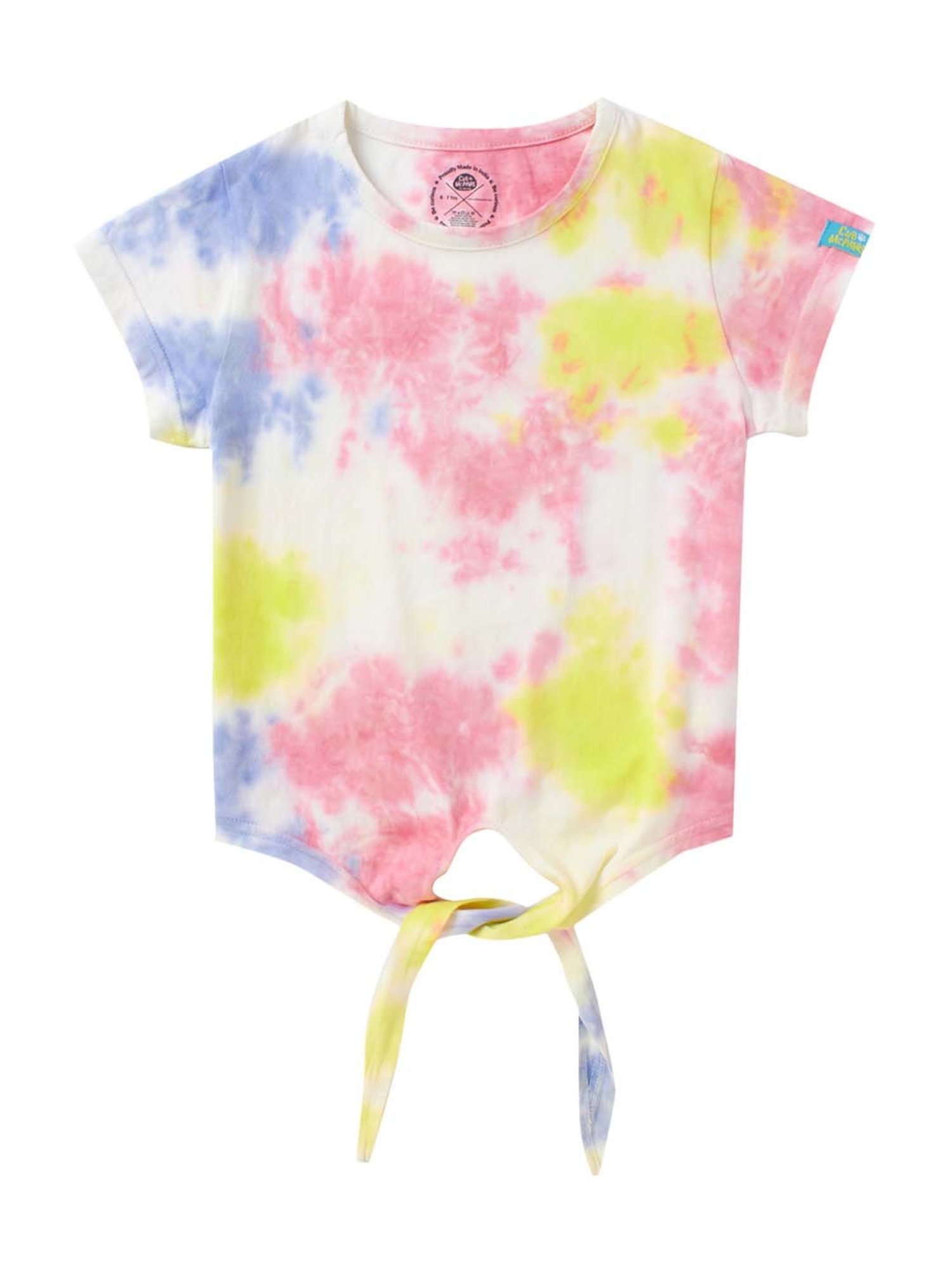 Cub McPaws Kids Multicolor Cotton Over Dyed T-Shirt Set