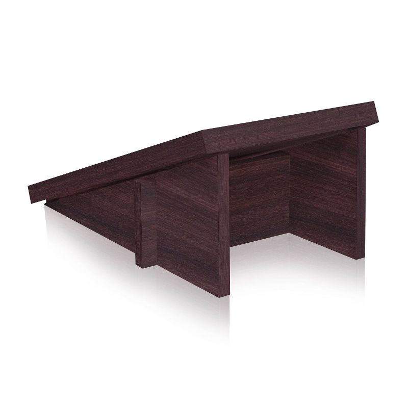 Way Basics Eco Incline Cat Scratcher - Espresso Brown