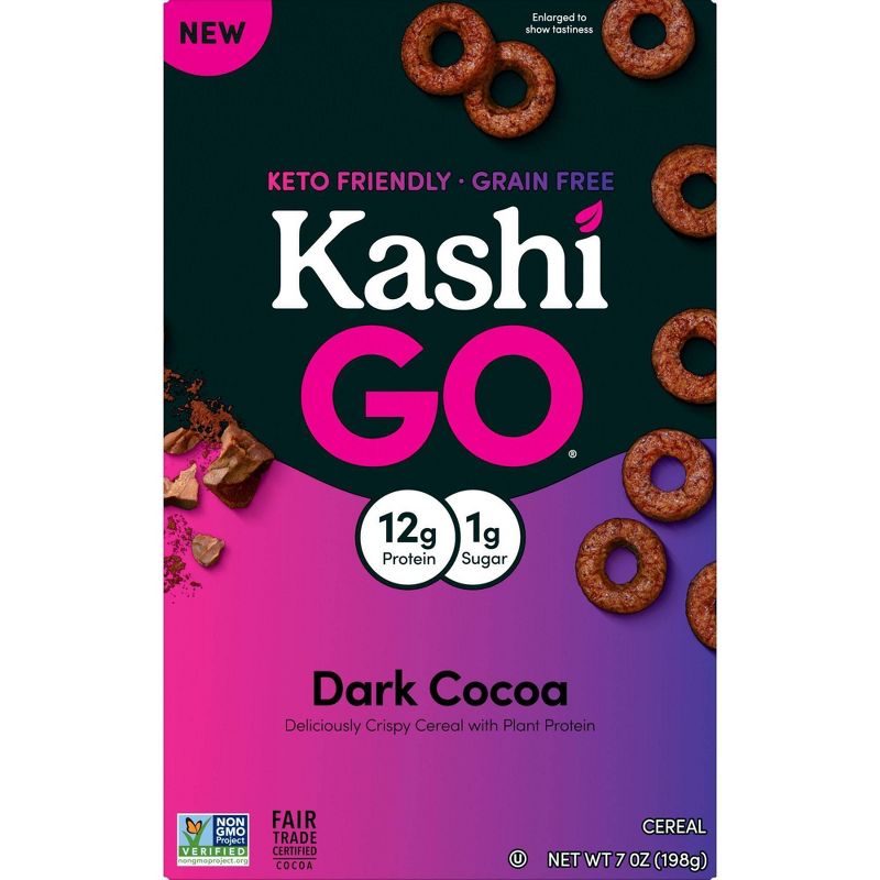 Kashi GO Keto Dark Cocoa Cereal - 7oz