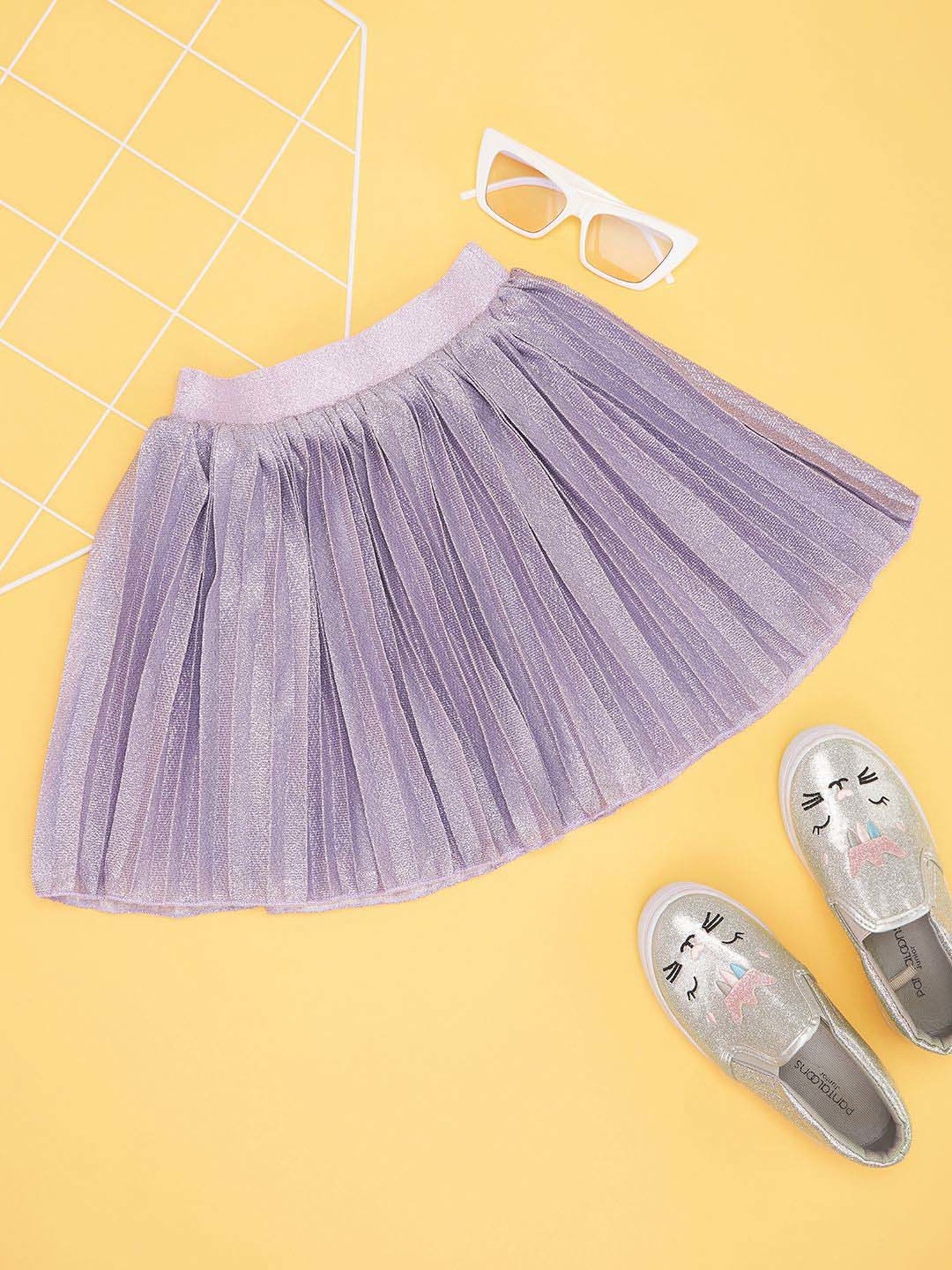 Kiddopanti Kids Coral & Neon Green Logo Cycling Shorts (Pack of 2)