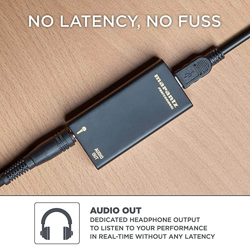 Pro M4U USB Condenser Microphone With Audio Interface Mic Cable and Desk Stand For Podcast Projects Streaming and Recording Instruments