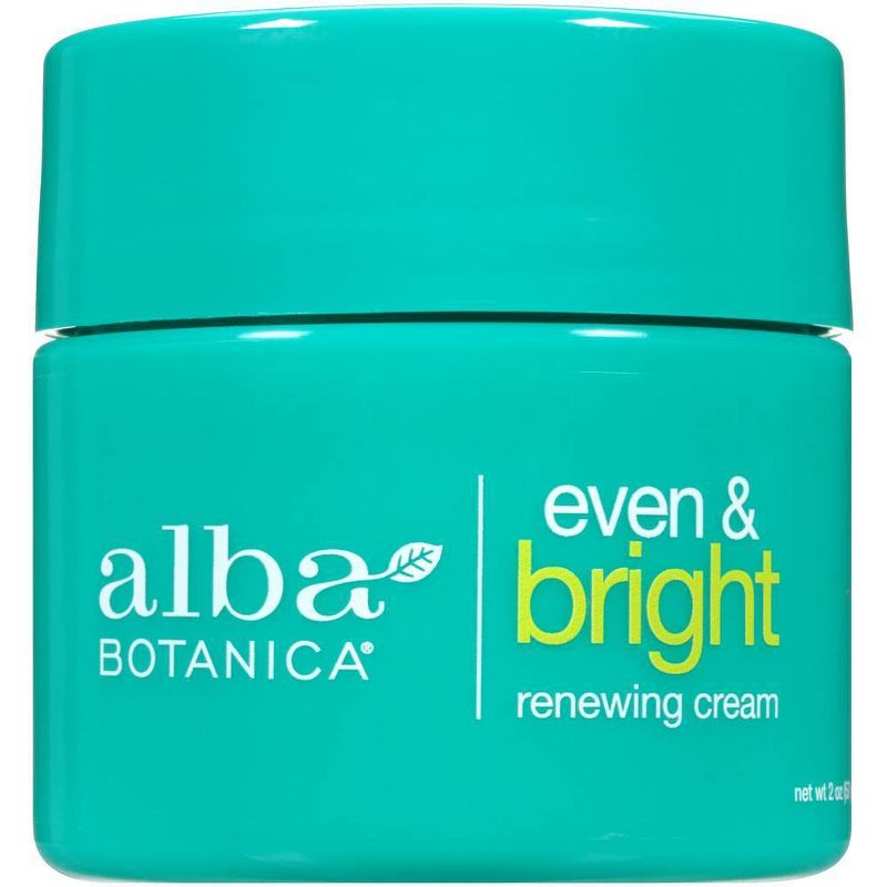 Alba Botanica Even & Bright Renewing Cream - 2oz