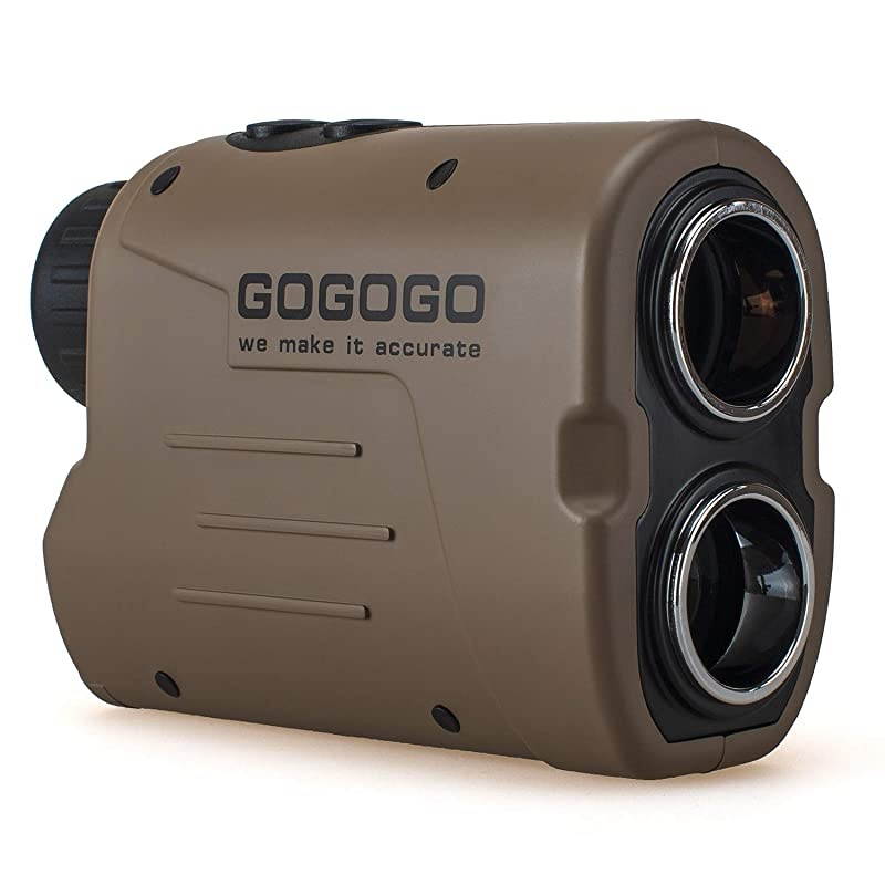 Vpro Laser Golf Hunting Rangefinder 1200 Yard 6X Magnification Laser Range Finder with Pin-Seeker Flag-Lock