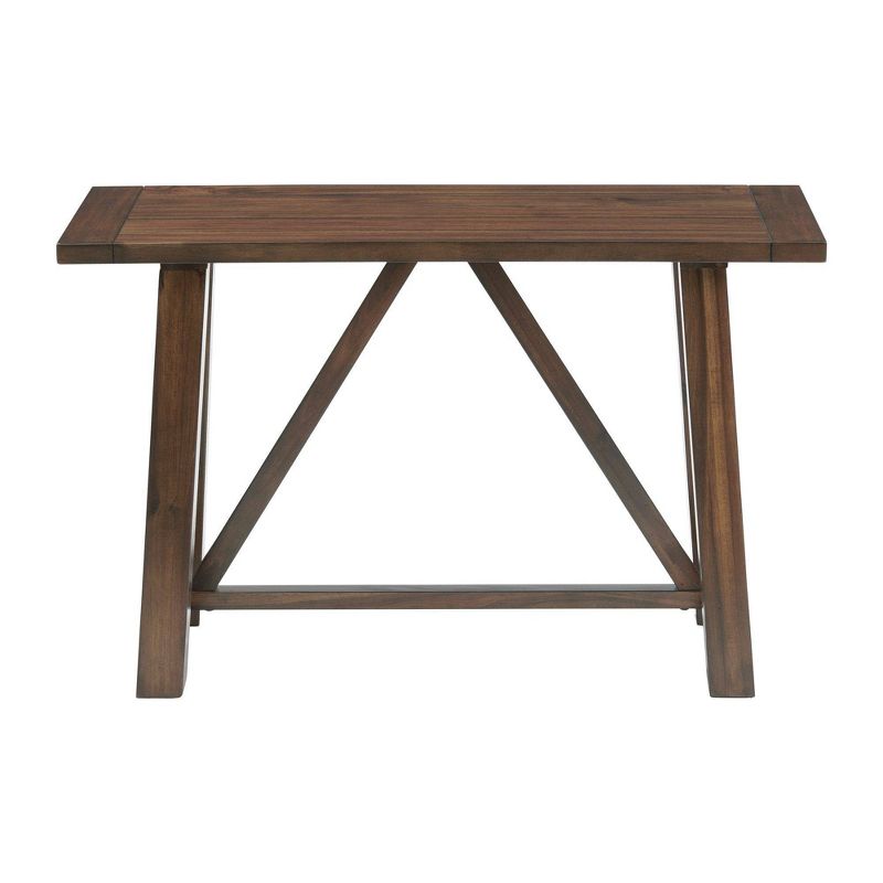 6pc Regan Counter Height Dining Set with 4 Side Chairs and Bench Cherry - Picket House Furnishings