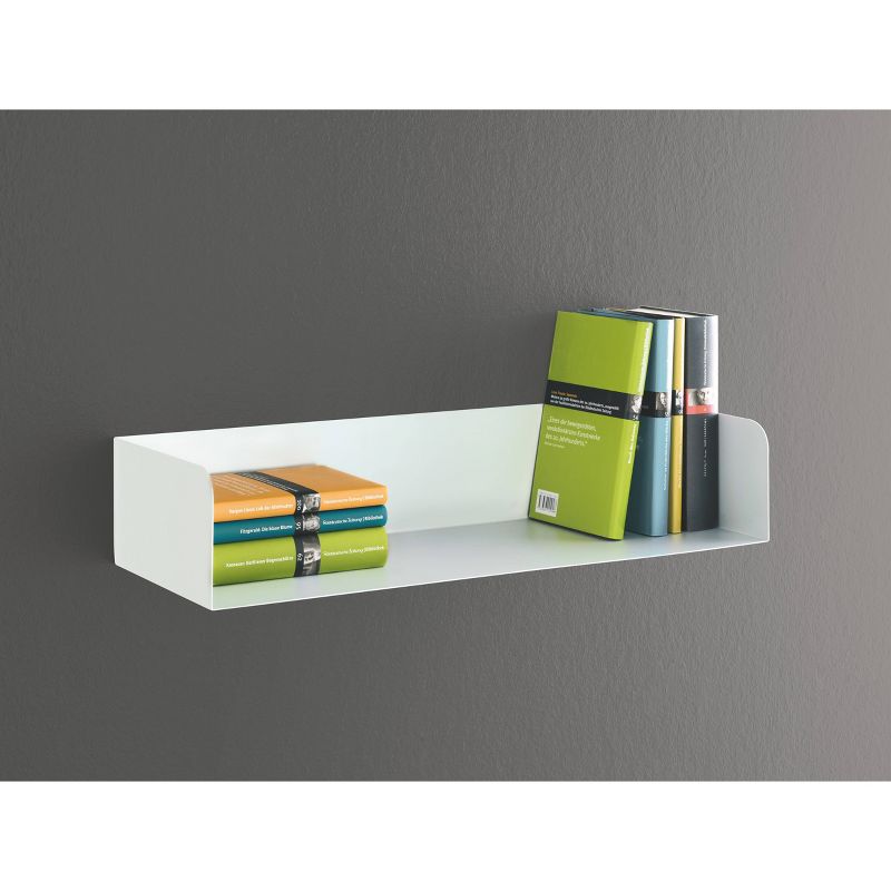 Dolle Showcase Metal Book Shelf - White