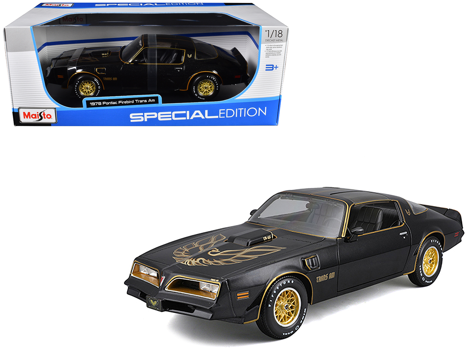 1967 Pontiac Bonneville Tyrol Blue Metallic with Blue Interior Limited Edition to 200 pieces Worldwide 1/43 Model Car by Goldvarg Collection