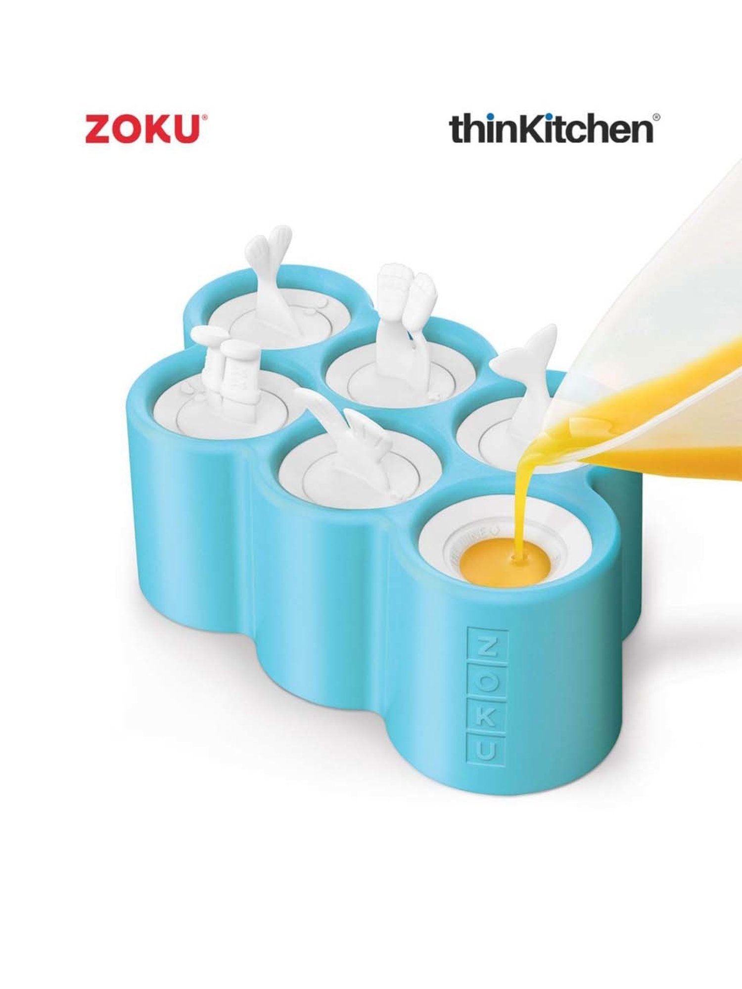 Zoku Multicolor Plastic Polar Pop Mold (0.032 L)