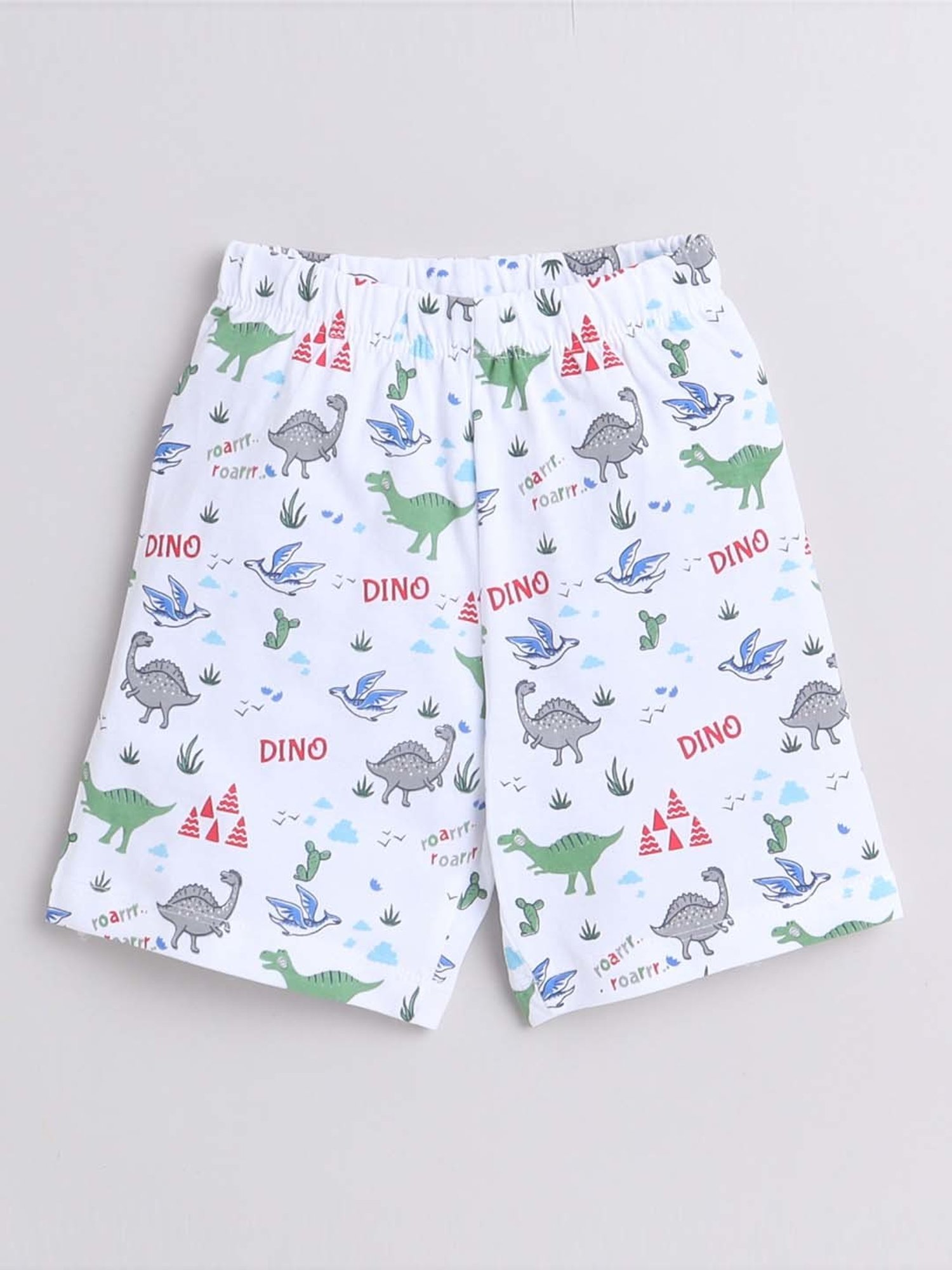 Bumzee Kids Multicolor Printed Shorts (Pack Of 3)