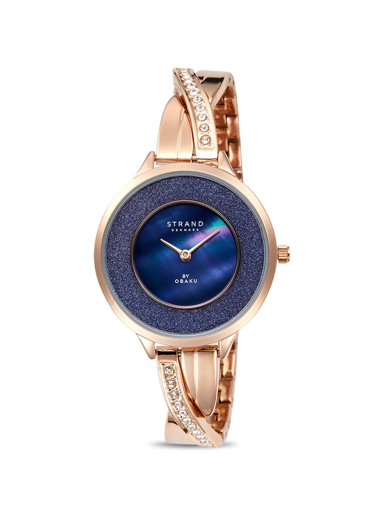 Strand By Obaku S730LXVLSV Timor Lapis Analog Watch for Women