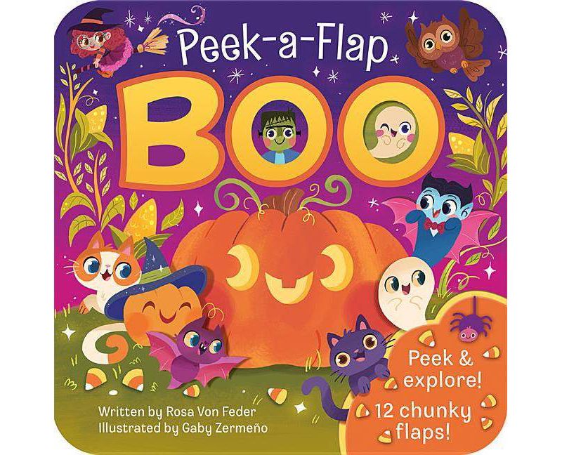 Peek-a-flap Boo (Board Book) (Rosa Vonfeder)