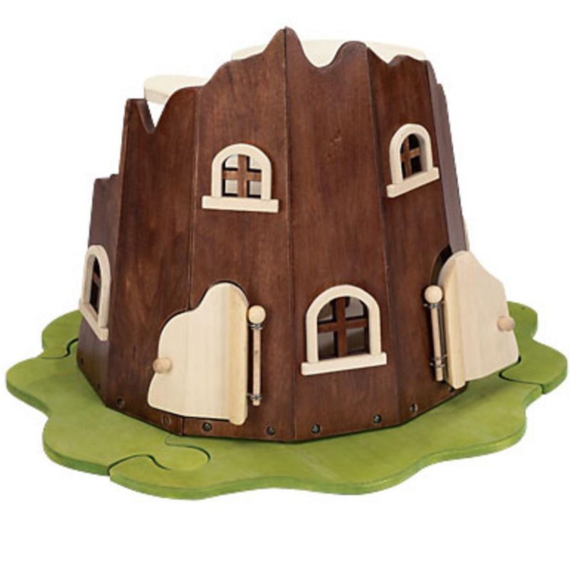 HearthSong Tree Trunk Fairy Home