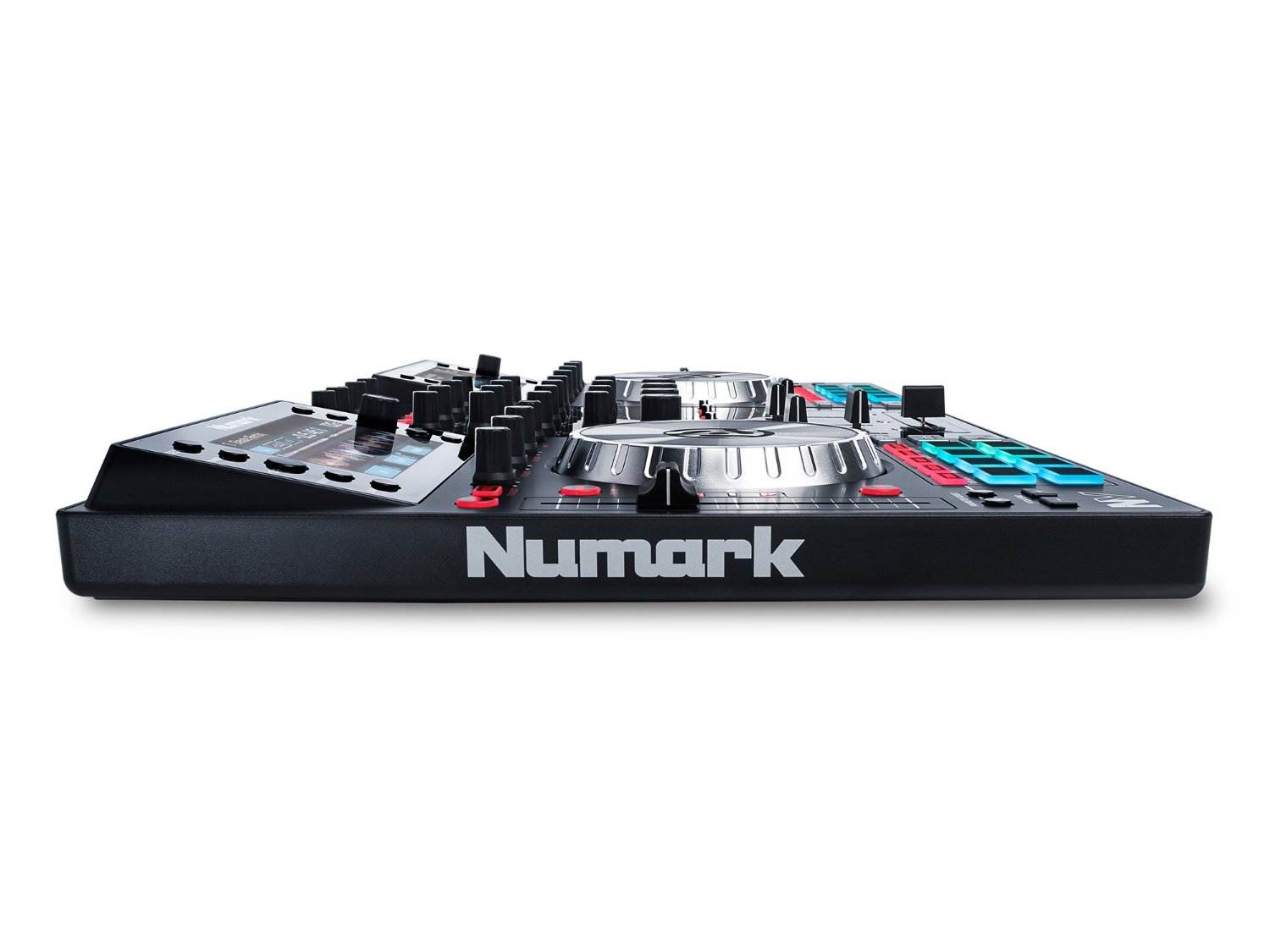 Numark NV DJ Controller for Serato with Intelligent Dual-Display and Touch-Capacitive Knobs
