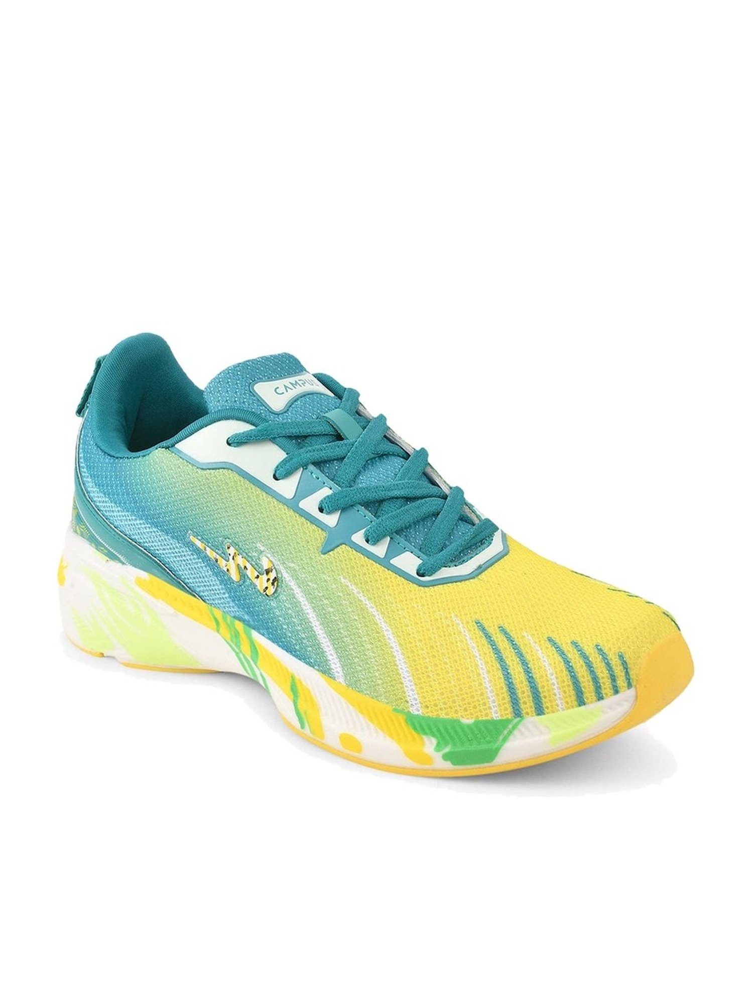 Campus Women's CAMP STREAK Yellow Running Shoes