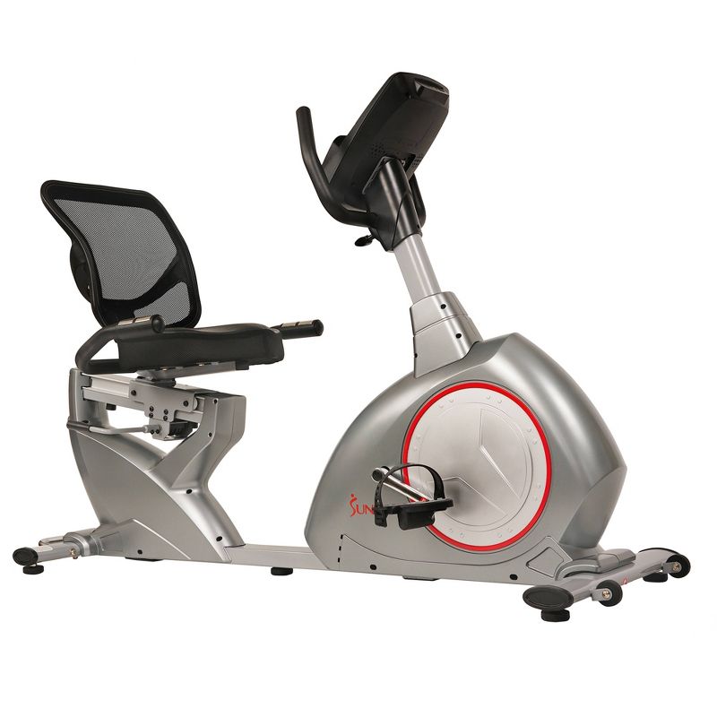 Sunny Health & Fitness Powersync Self-Powered Recumbent Exercise Bike