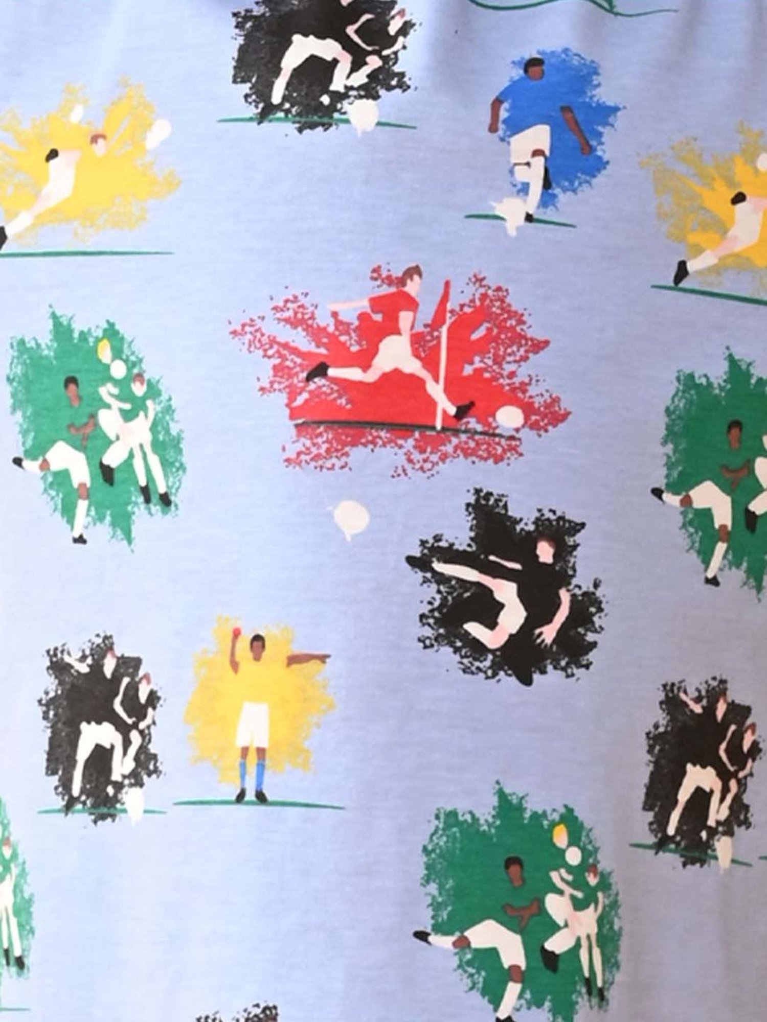 Anthrilo Kids Sky Cotton Printed T-Shirt & Trouser