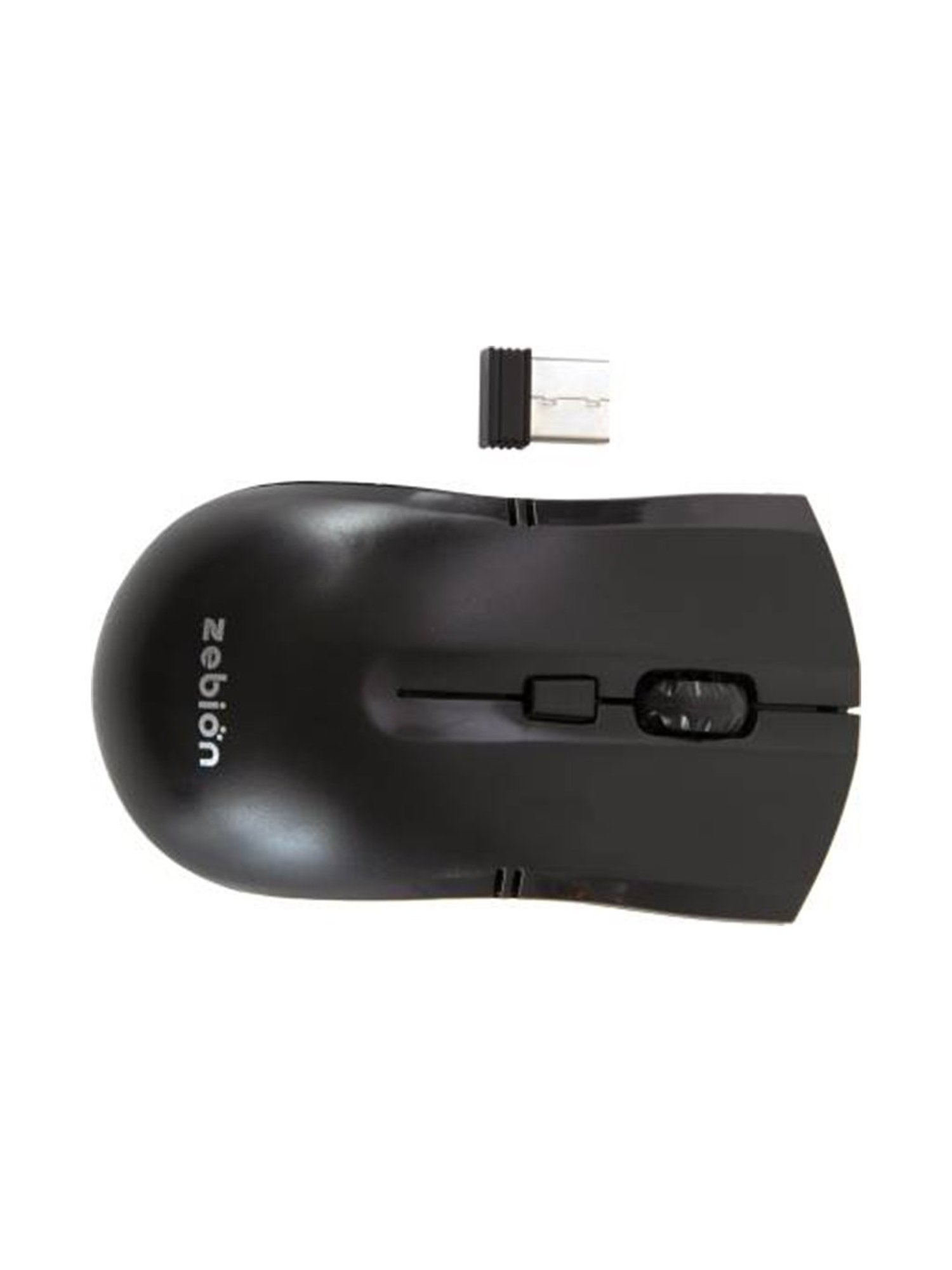 Zebion Candy Wireless Optical Mouse 2.4Ghz Wireless - Black