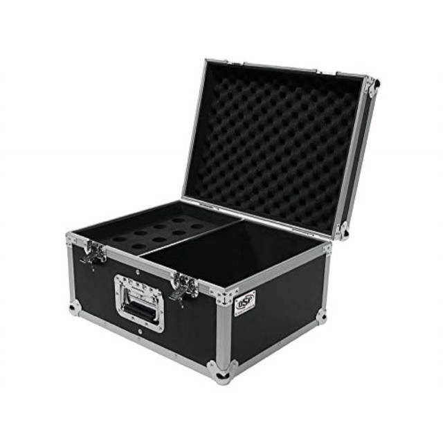 osp cases | road case | microphone transport case | 15 mic capacity | miccase15