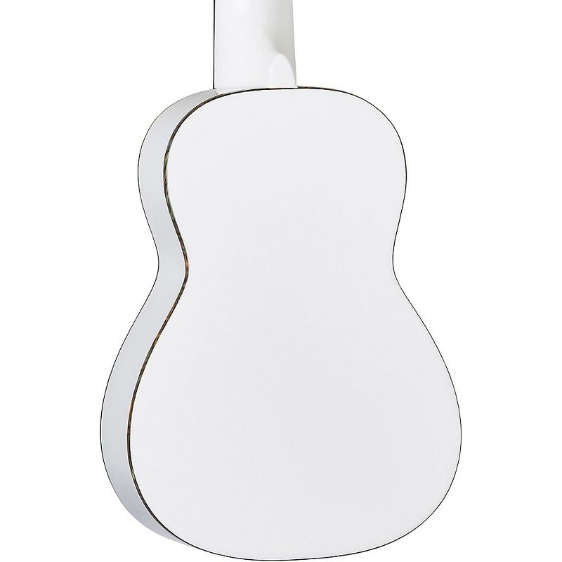 Luna Guitars Hau Snow Soprano Ukulele White
