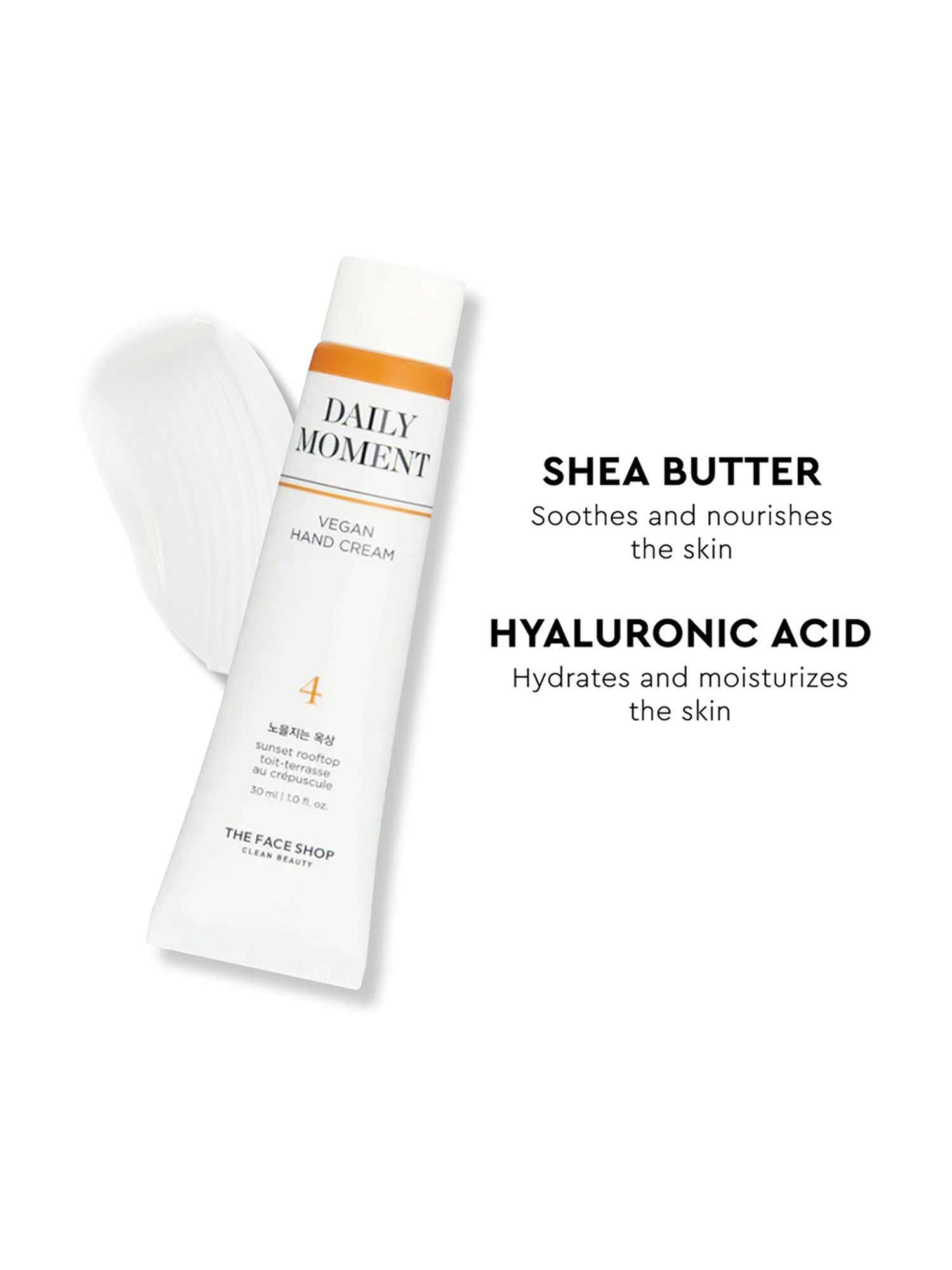 The Face Shop Daily Moment Vegan Hand Cream Sunset Rooftop with Shea Butter - 30 ml