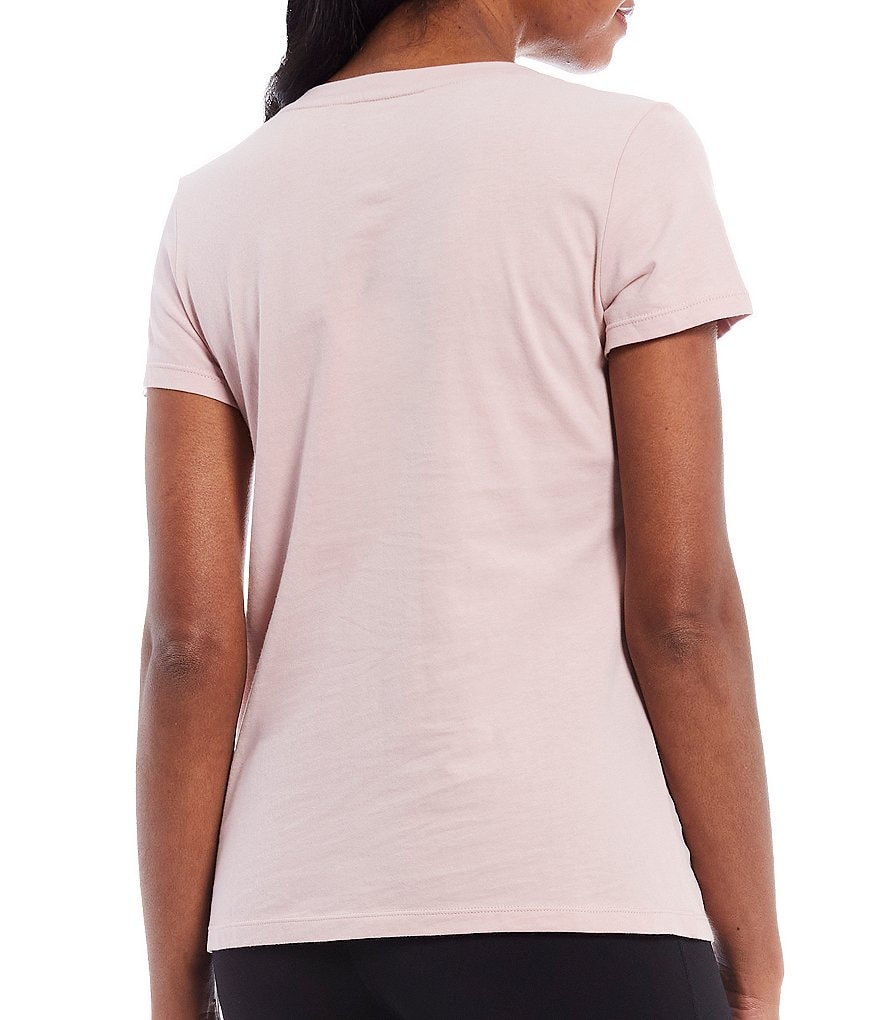 Calvin Klein Performance Logo Patch Short Sleeve V-Neck Tee