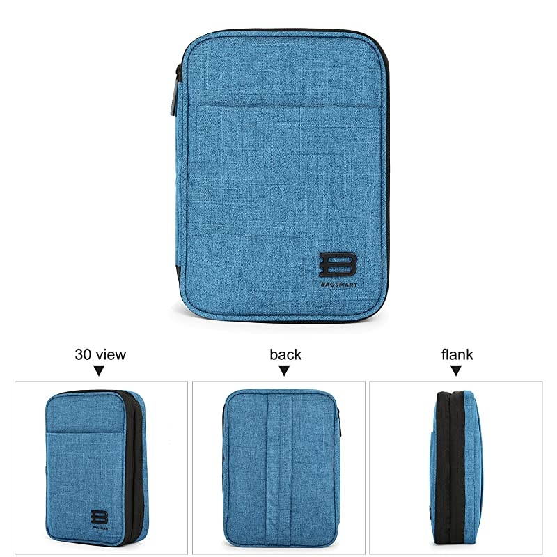 Electronic Organizer DoubleLayer Travel Cable Organizer Electronics Accessories Cases for Cables iPhone Kindle USB