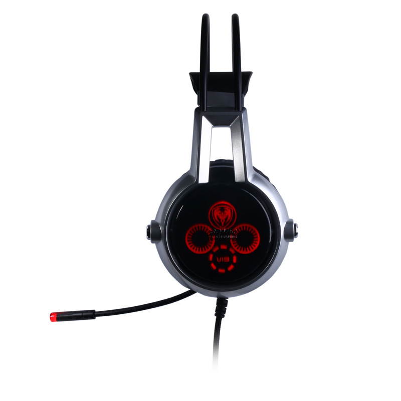 Somic E95X Vibration Computer Headset Noise Isolating Super Bass LED Mic Stereo Headset for Computer FPS Game