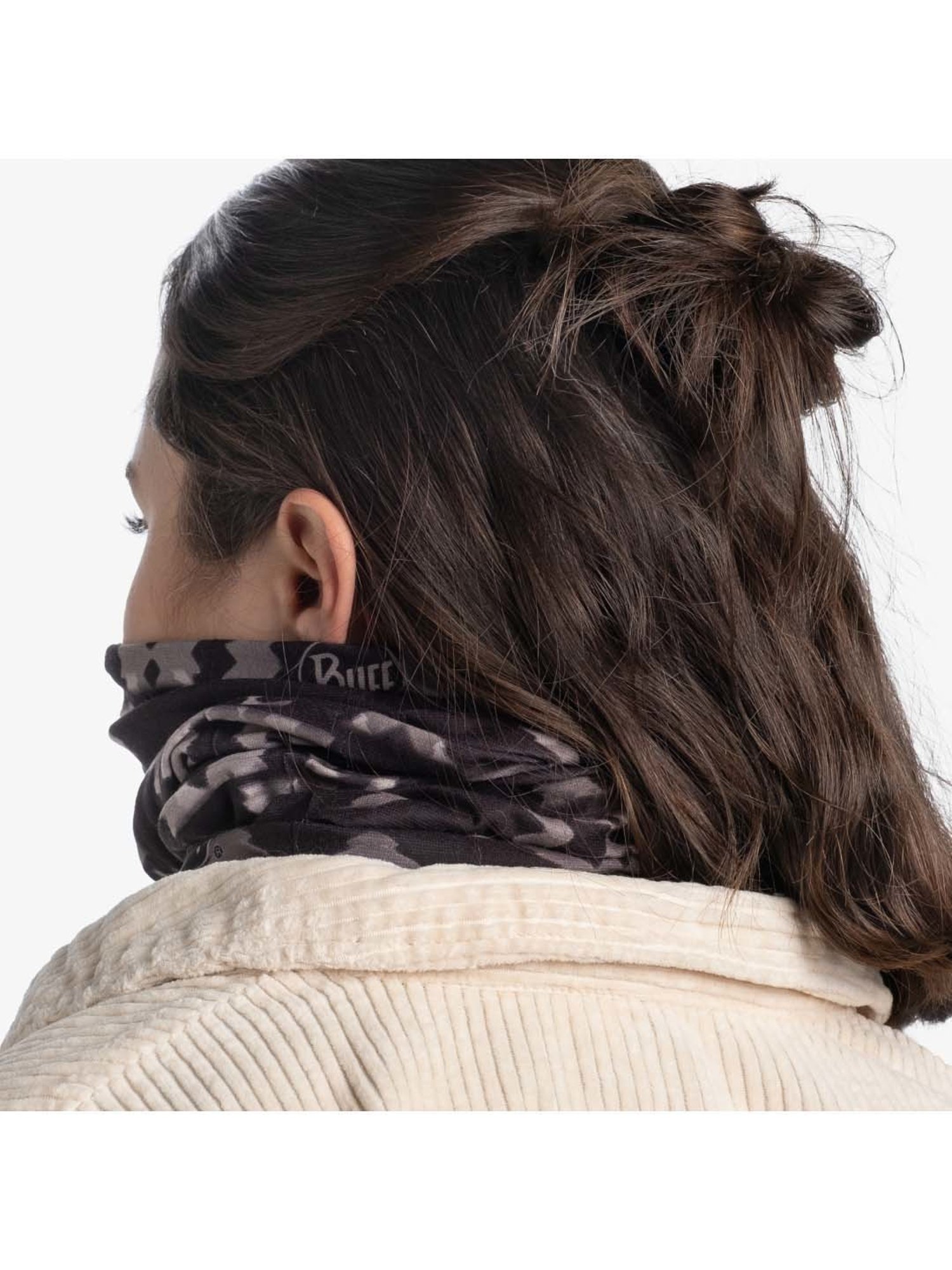 BUFF Original Ecostretch Dramak Black Printed Bandanas