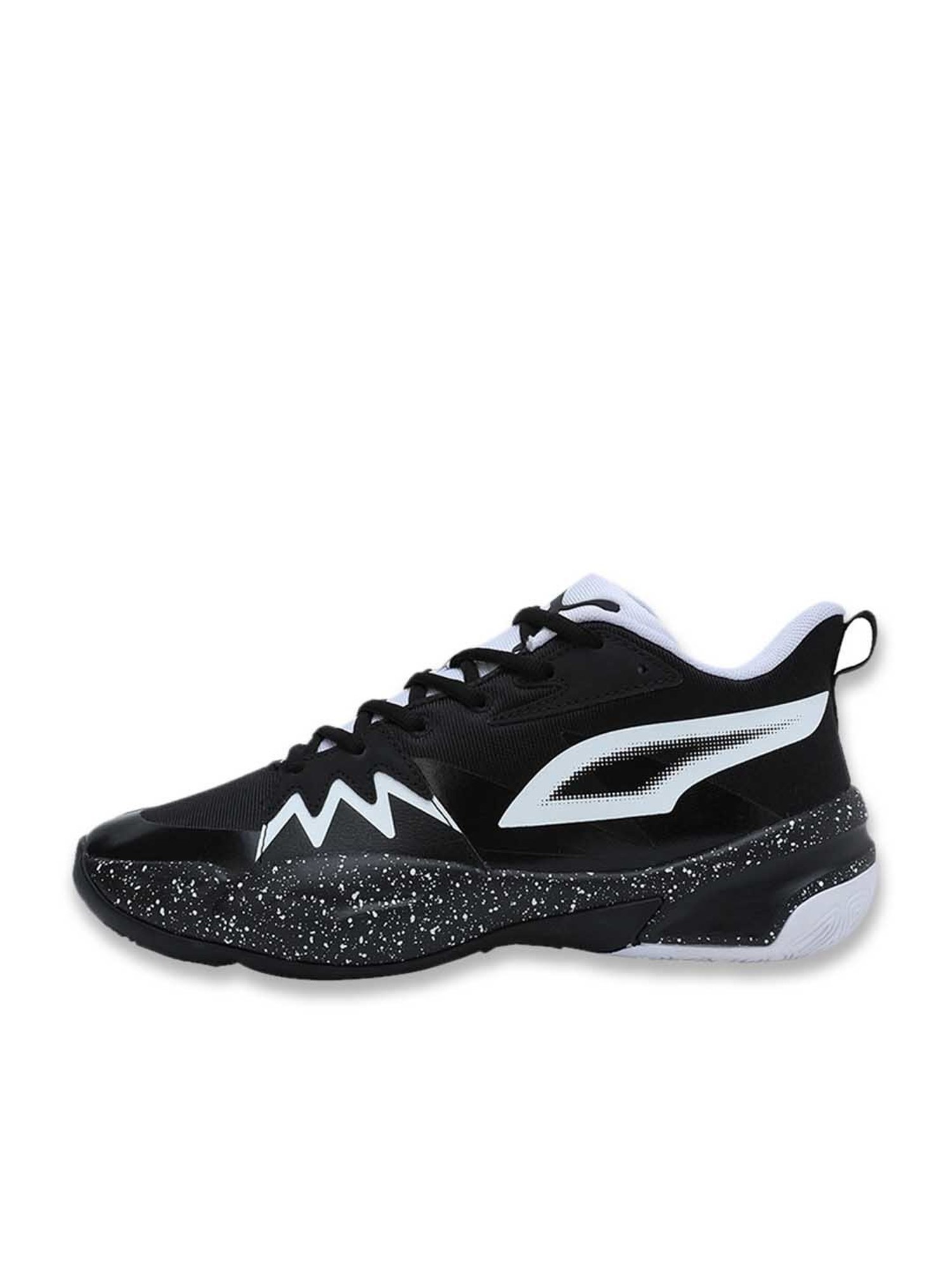 Puma Men's Genetics Speckle White Basketball Shoes