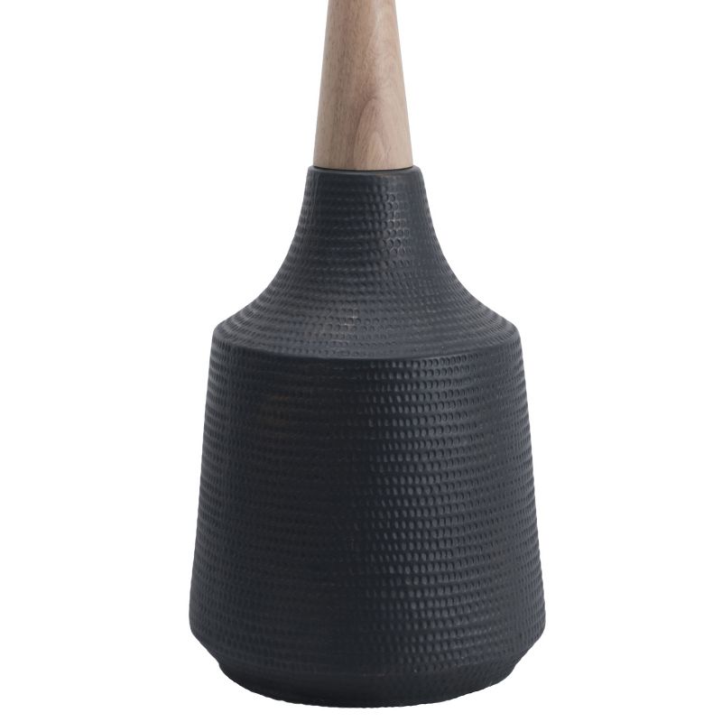 nuLOOM Torrance Ceramic 28" Table Lamp Lighting - Light Taupe 28" H x 15" W x 15"D