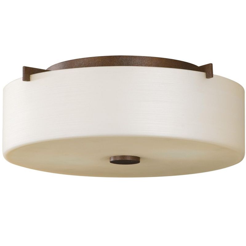 Generation Lighting Sunset Drive 2 light Corinthian Bronze Ceiling Fixture FM313CB