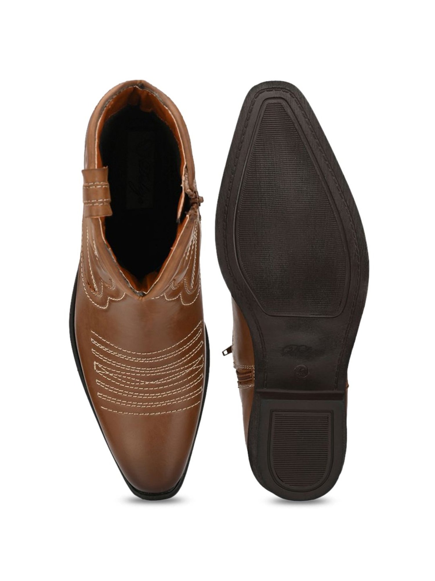 Delize Men's Tan Casual Boots