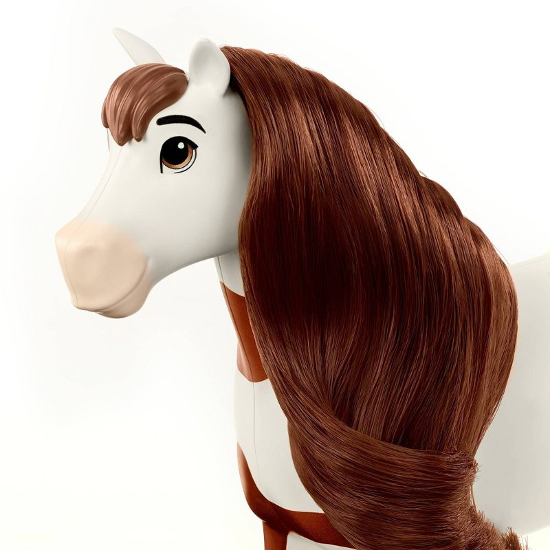 Spirit Untamed Abigail 7" Doll & 8" Boomerang Horse with Long Mane