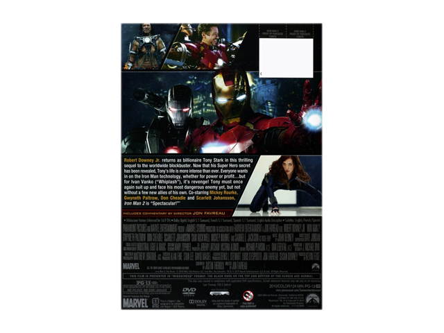 Iron Man 2 (Single-Disc Edition) (2010 / DVD / Dubbed / WS / NTSC)