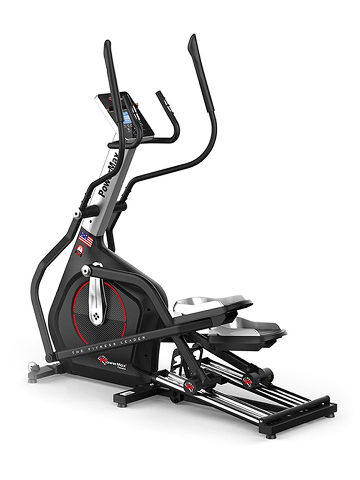 PowerMax Fitness EC-1800 Elliptical Trainer (Black)
