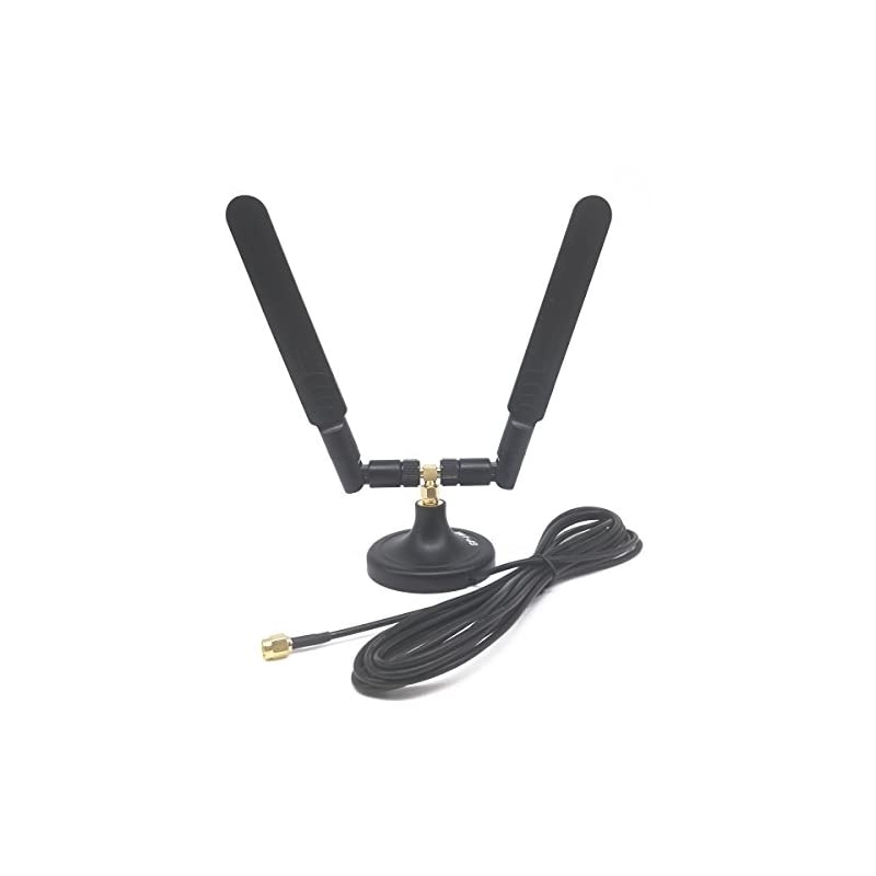 5G 58GHz Magnetic Antenna WiFi Antenna Magnet with SMA MaleTS9 Magnetic Base