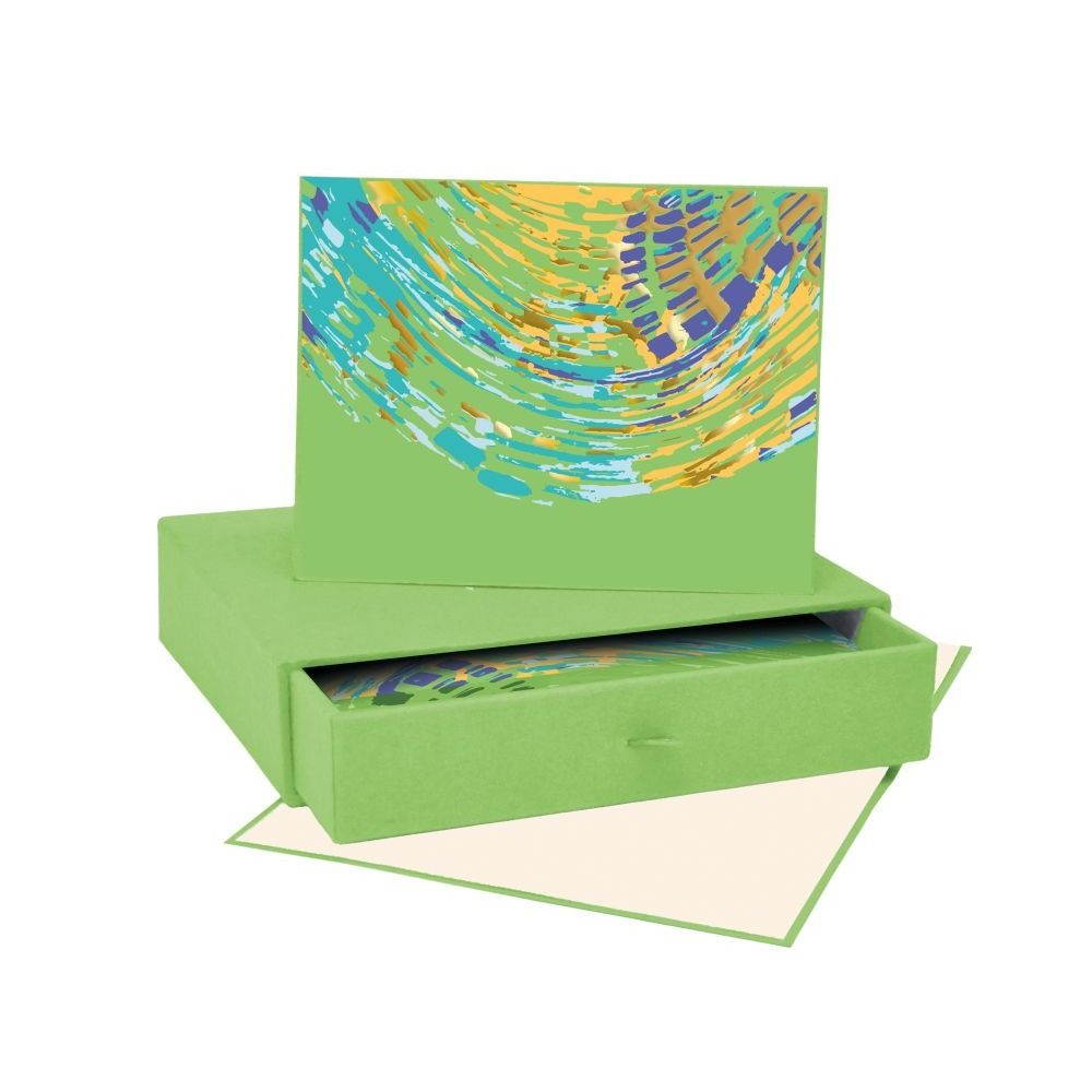 Lang Companies EttaVee Glisten Note Cards with Keepsake Box for Heart Warming Greetings - 8 Cards and 8 Envelopes