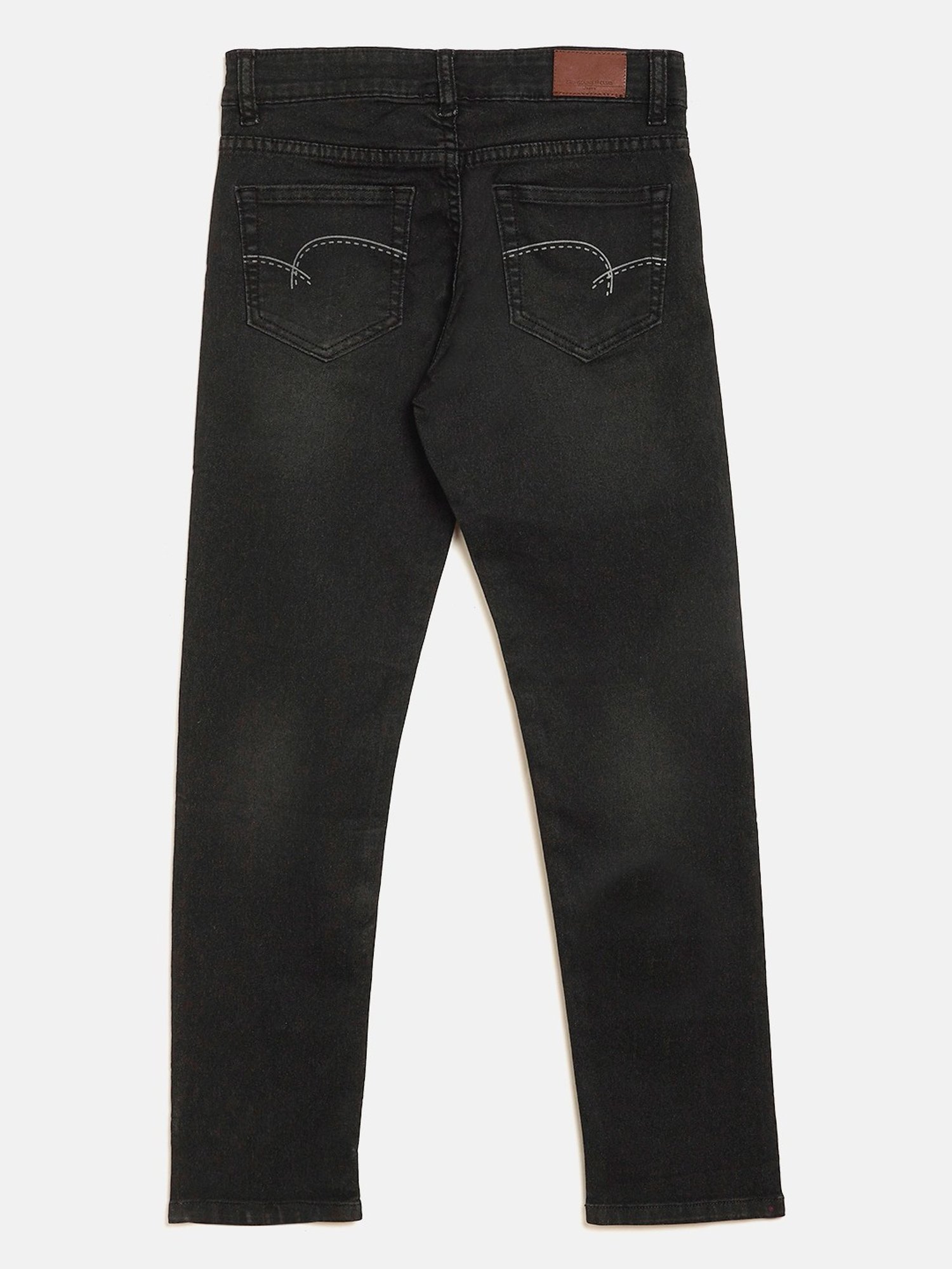 Crimsoune ClubBoys Coal Black Cotton Jeans